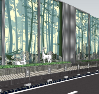 城市超高围挡 围墙